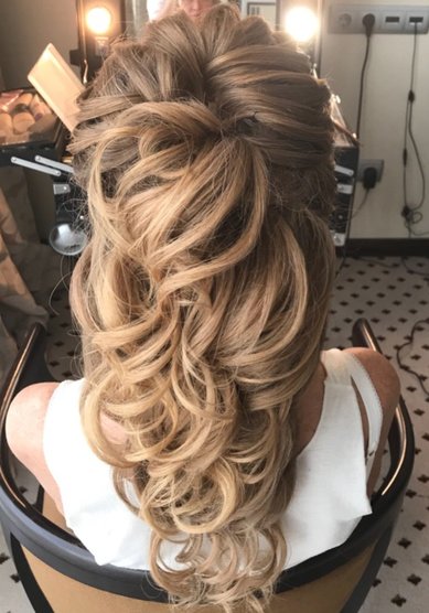 Прическа на свадьбу С21344 - Стилист-визажист Евгения Григорьева