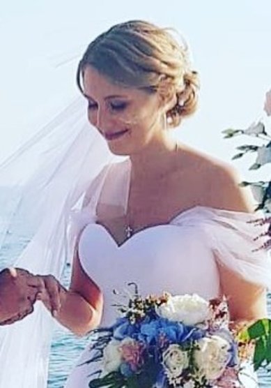 Прическа на свадьбу С21346 - Стилист-визажист Евгения Григорьева