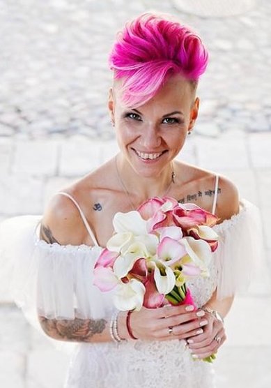 Прическа на свадьбу С21350 - Стилист-визажист Евгения Григорьева