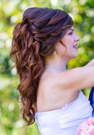 Прическа на свадьбу С21352 - Стилист-визажист Евгения Григорьева