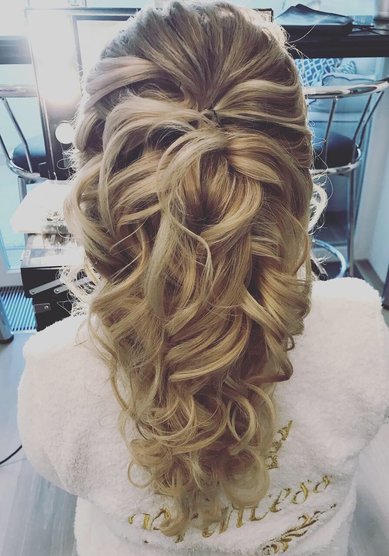 Прическа на свадьбу С21354 - Стилист-визажист Евгения Григорьева