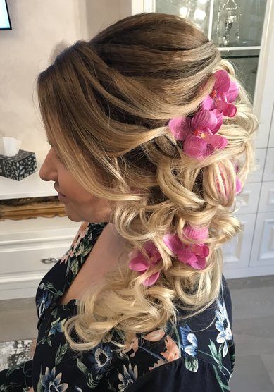 Свадебная прическа С21357 - Стилист-визажист Евгения Григорьева