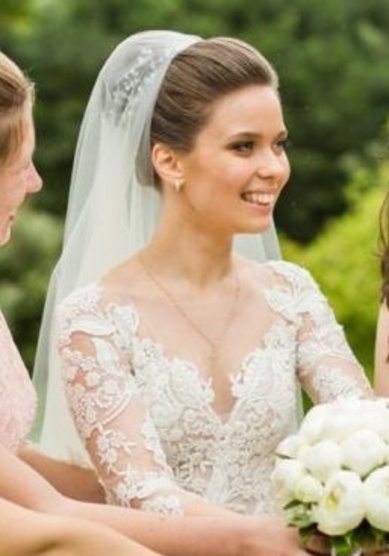 Прическа на свадьбу С21360 - Стилист-визажист Евгения Григорьева