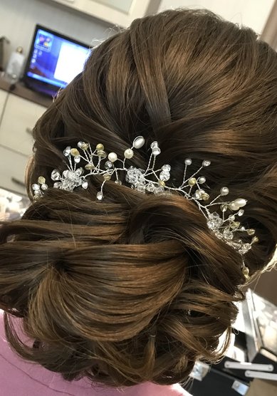 Свадебная прическа С21361 - Стилист-визажист Евгения Григорьева