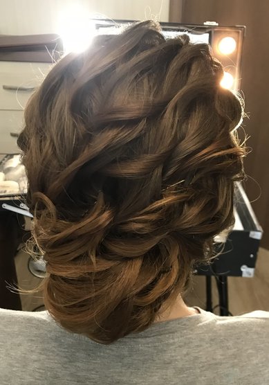 Прическа на свадьбу С21362 - Стилист-визажист Евгения Григорьева