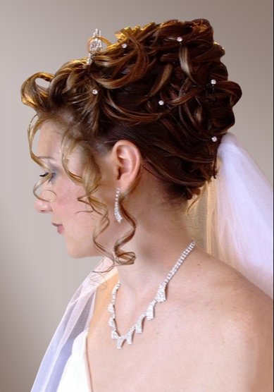 Прическа на свадьбу Немного светлой грусти (С3194) - Стилист-визажист Ирина Вершинина...