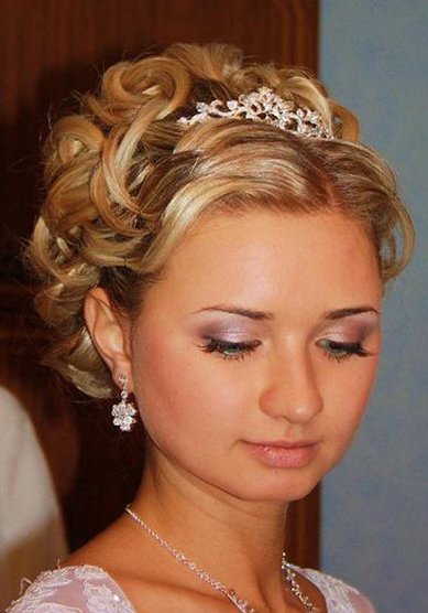 Свадебная прическа Принцесса (С3379) - Стилист-визажист Евгения Григорьева