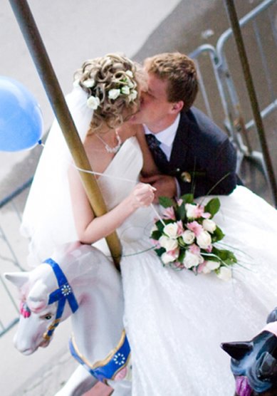 Свадебная прическа V4597 - Стилист Елена Левицкая