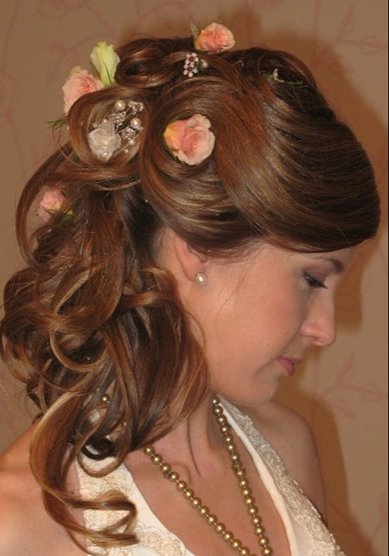 Свадебная прическа Невеста Вера (С5225) - Стилист-визажист Олеся Чорная