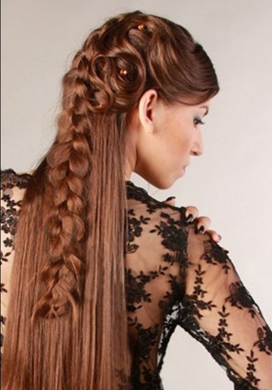 Прическа на свадьбу Невеста Женя (С5232) - Стилист-визажист Олеся Чорная