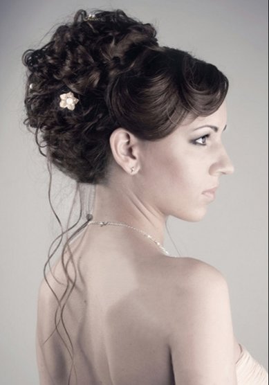 Свадебная прическа Невеста Яна (С5233) - Стилист-визажист Олеся Чорная