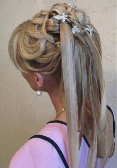 Прическа на свадьбу Невеста Ирина (С5238) - Стилист-визажист Олеся Чорная