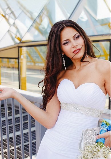 Свадебная прическа Богиня любви и красоты (С6531) - Стилист Ольга Родина