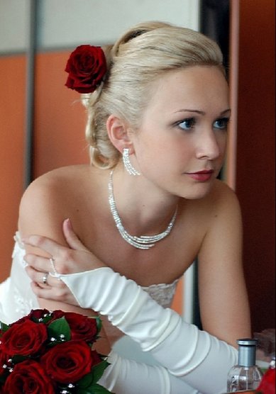 Свадебная прическа Мысли о тебе (С6535) - Стилист Ольга Родина