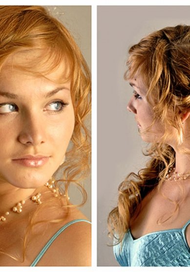 Свадебная прическа С6707 - Стилист Юлия Кузьмина