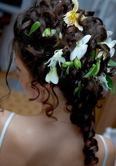 Прическа на свадьбу С6714 - Стилист Юлия Кузьмина