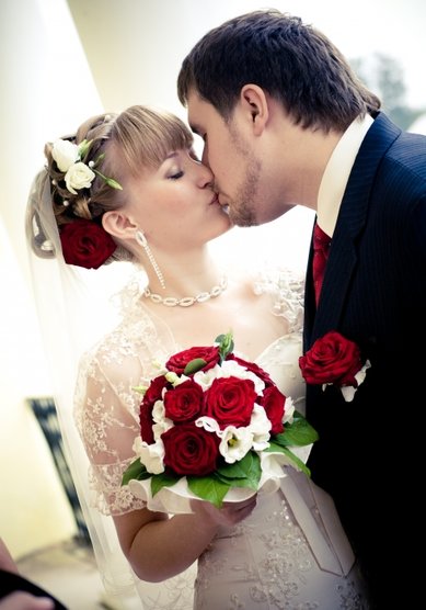 Свадебная прическа Аксинья (V6749) - Стилист Елена Левицкая