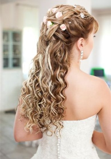 Прическа на свадьбу Прическа с дополнительными волосами (С8398) - Свадебный стилист-визажист Людмила Кубышкина...