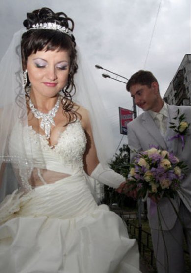 Прическа на свадьбу С10404 - стилист-визажист Мила Кузьмина