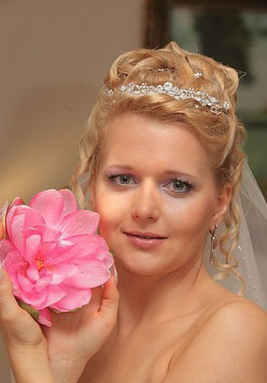 Свадебная прическа С10407 - стилист-визажист Мила Кузьмина