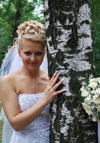 Свадебная прическа С10407 - стилист-визажист Мила Кузьмина