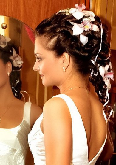 Свадебная прическа С10413 - стилист-визажист Мила Кузьмина
