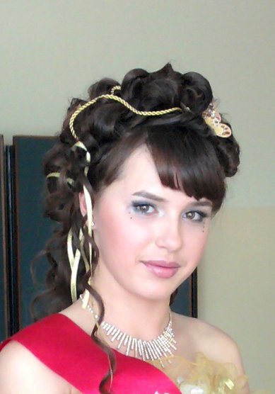 Свадебная прическа С10423 - стилист-визажист Мила Кузьмина