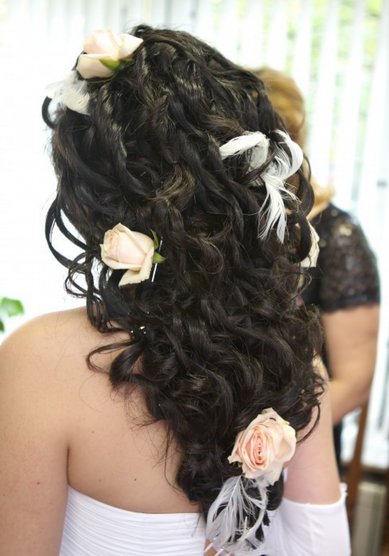 Прическа на свадьбу С10426 - стилист-визажист Мила Кузьмина