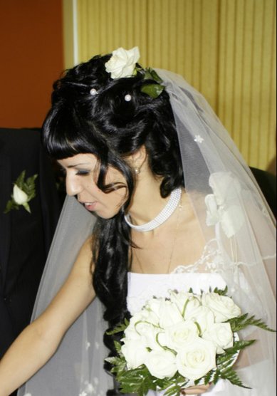 Свадебная прическа С10429 - стилист-визажист Мила Кузьмина