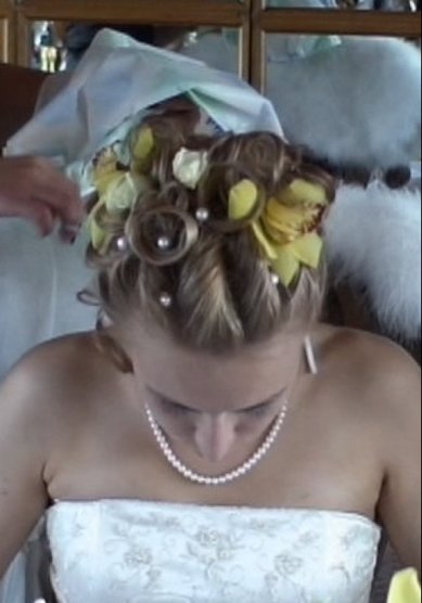 Свадебная прическа С10433 - стилист-визажист Мила Кузьмина