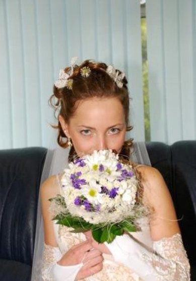 Свадебная прическа С10437 - стилист-визажист Мила Кузьмина