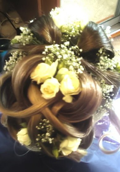 Прическа на свадьбу С10440 - стилист-визажист Мила Кузьмина