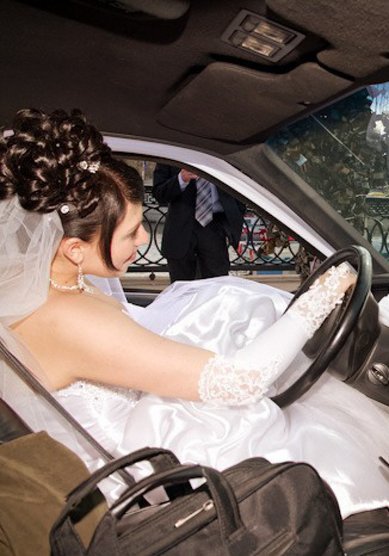 Прическа на свадьбу С10448 - стилист-визажист Мила Кузьмина