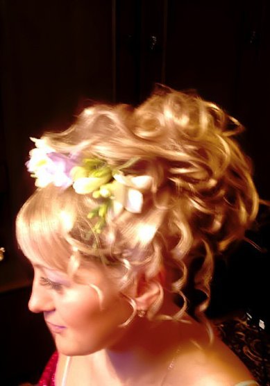 Свадебная прическа С10887 - стилист-визажист Мила Кузьмина