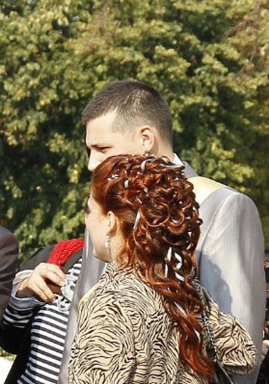 Прическа на свадьбу С12202 - стилист-визажист Мила Кузьмина