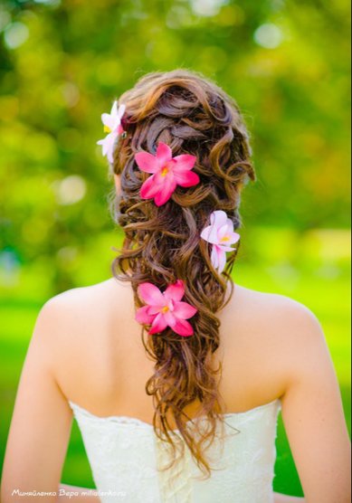 Прическа на свадьбу Невеста Наталья (С13548) - Стилист-визажист Олеся Чорная