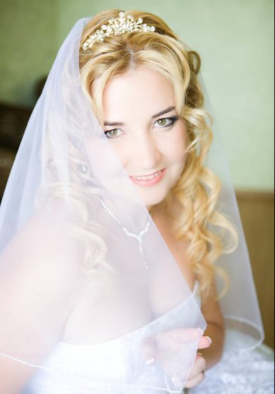 Прическа на свадьбу Невеста Лариса (С15318) - Стилист-визажист Олеся Чорная