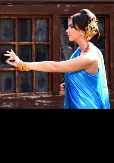 Свадебная прическа Индиана (V16521) - Стилист Елена Левицкая