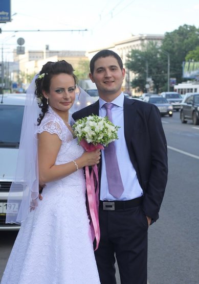 Прическа на свадьбу С16614 - стилист-визажист Мила Кузьмина