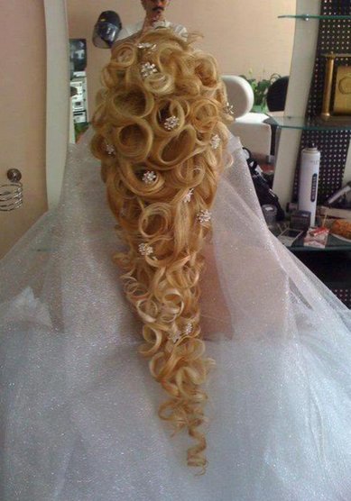 Свадебная прическа А17045 - Свадебный стилист Анна Крылова