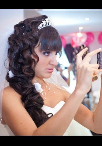 Прическа на свадьбу Королева Весны (С17666) - стилист-визажист Мила Кузьмина