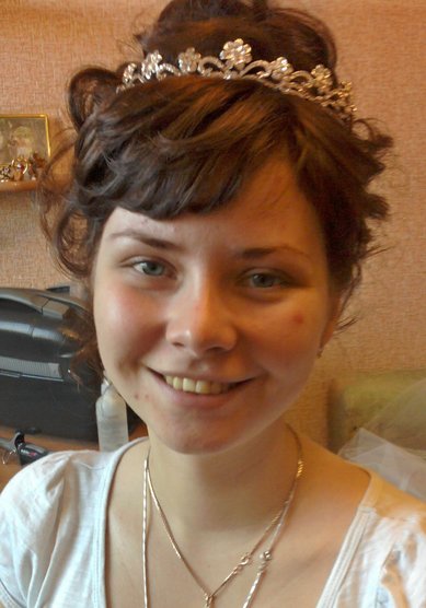 Образ невесты невеста до и после макияжа (С17668) - стилист-визажист Мила Кузьмина