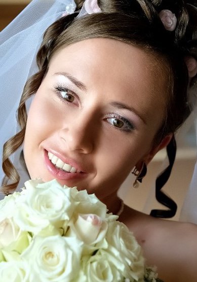 Свадебный образ Образ до и после (С17669) - стилист-визажист Мила Кузьмина