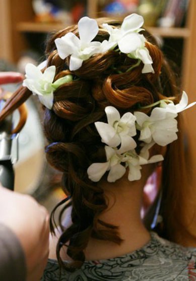 Свадебная прическа С17685 - стилист-визажист Мила Кузьмина