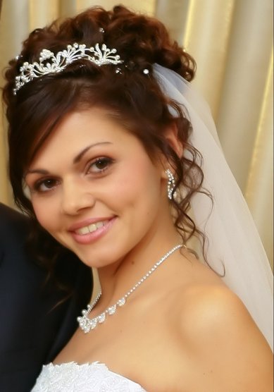 Прическа на свадьбу С17688 - стилист-визажист Мила Кузьмина