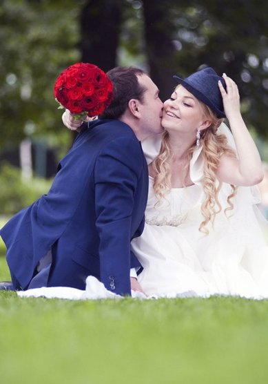 Прическа на свадьбу К17978 - Стилист-визажист Марина Кулагина