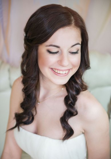 Свадебная прическа К17987 - Стилист-визажист Марина Кулагина