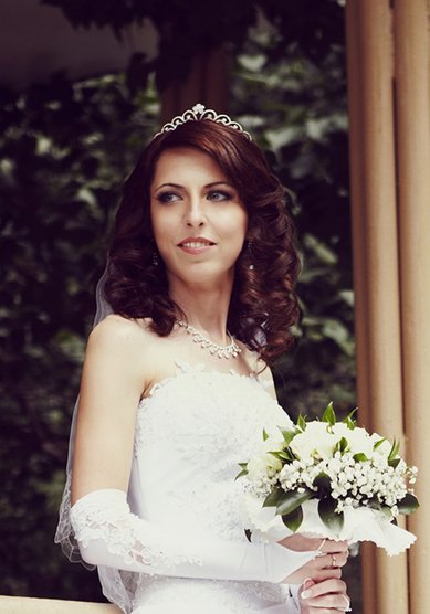 Свадебный образ Милана (П18119) - Стилист-визажист Елена Плетнер