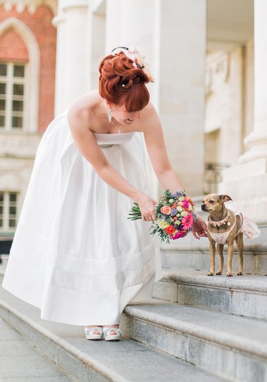 Прическа на свадьбу С18306 - стилист-визажист Мила Кузьмина