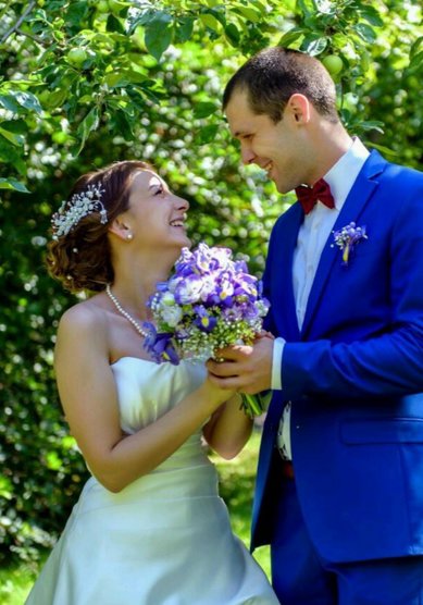 Прическа на свадьбу Эвелина (С18572) - стилист-визажист Мила Кузьмина